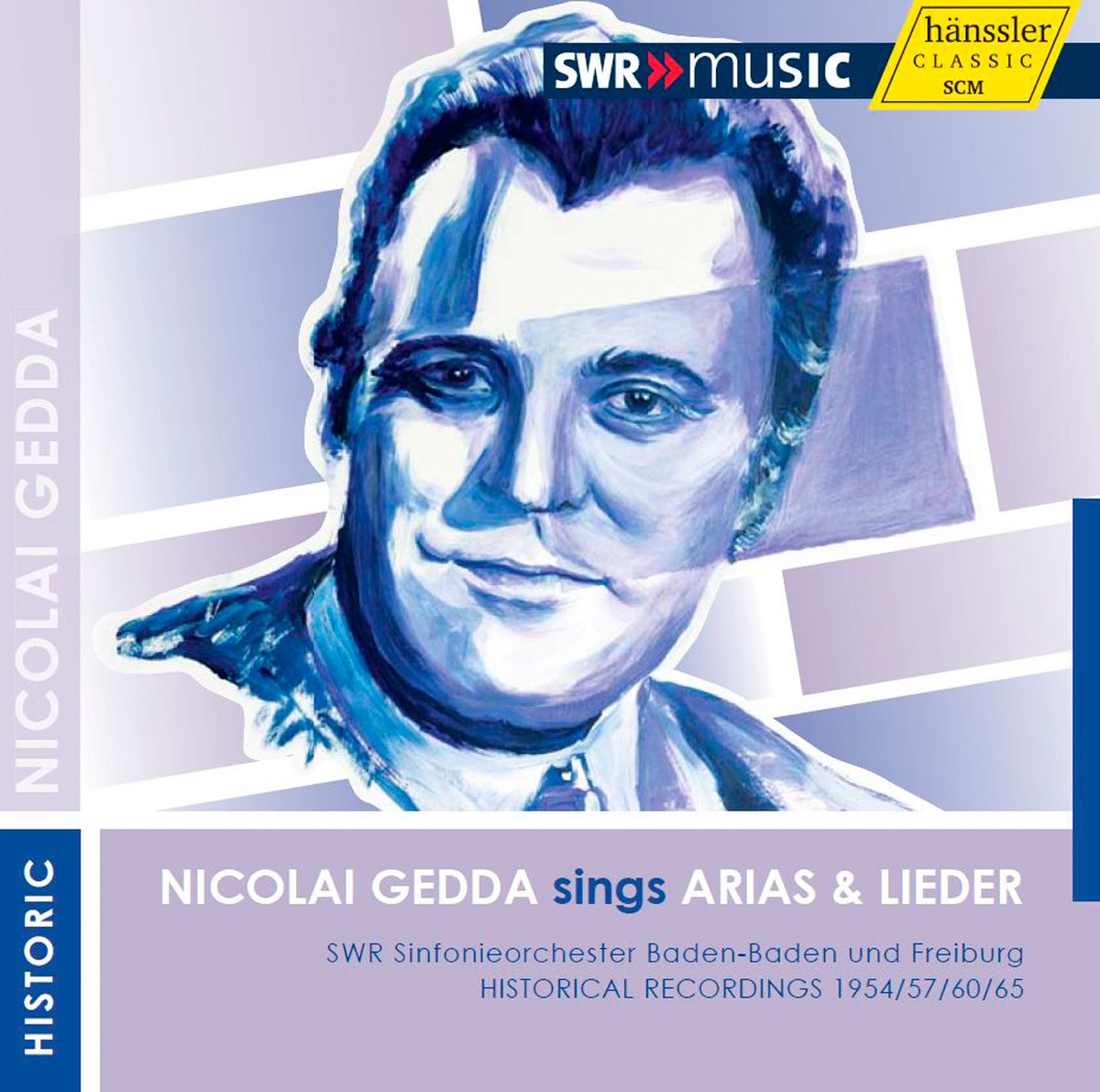 Nicolai Gedda sings Arias & Lieder cover art