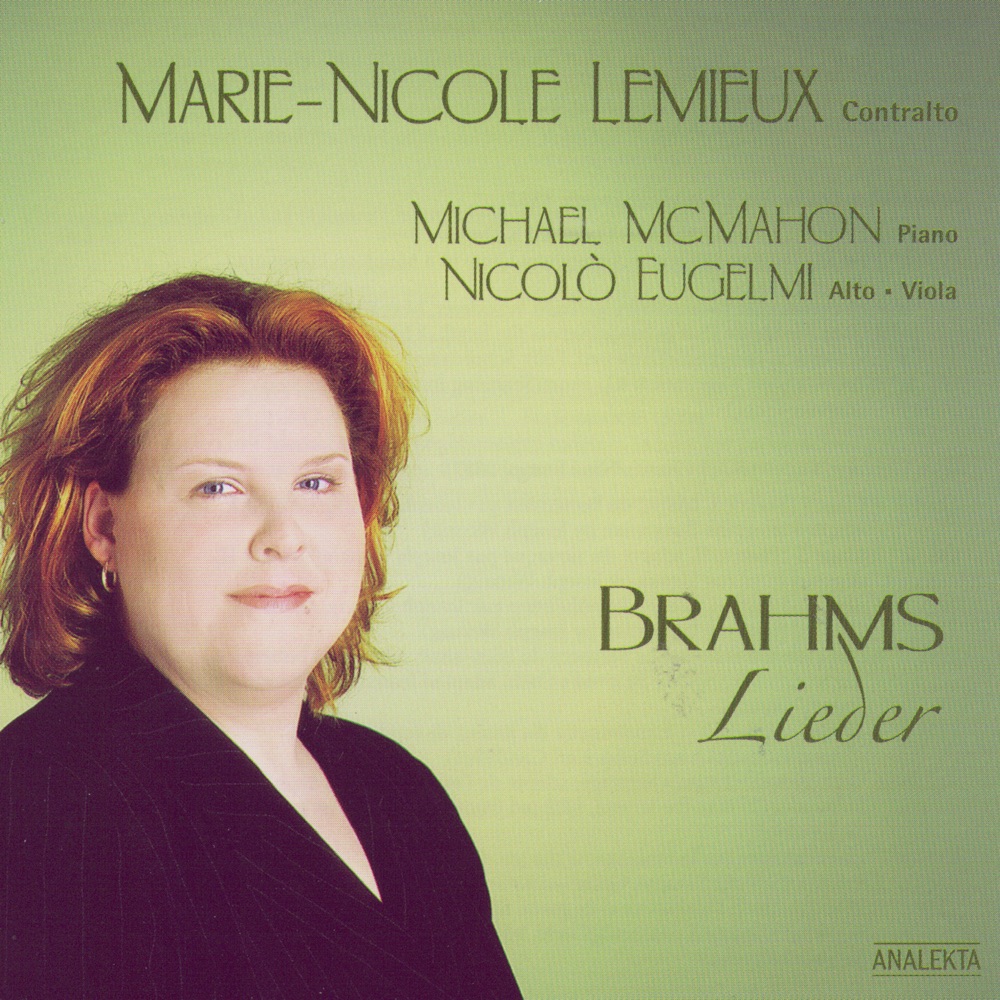 Обложка альбома «Brahms: Lieder» — Marie-Nicole Lemieux & Michael McMahon