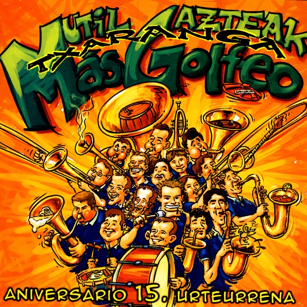 "Mas Golfeo" 15 Aniversario Urteurrena artwork