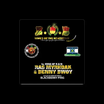 Listen to Ras Myrhdak & BennyBwoy, watch music videos, read bio, see tour dates & more!