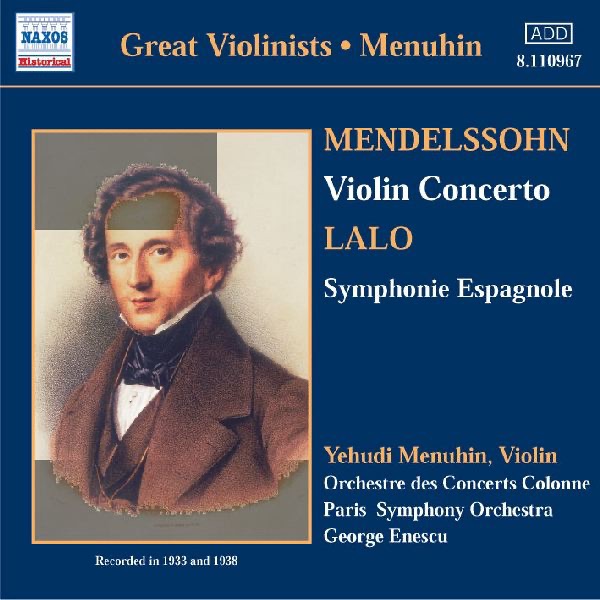 Muenuhin - Mendelssohn: Violin Concerto - Lalo: Symphonie Espagnole - Chausson: Poême, Op. 25