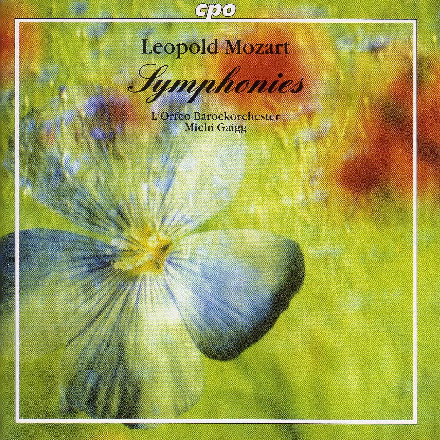 Mozart, L.: Symphonies by Michi Gaigg & L'Orfeo Baroque Orchestra album cover