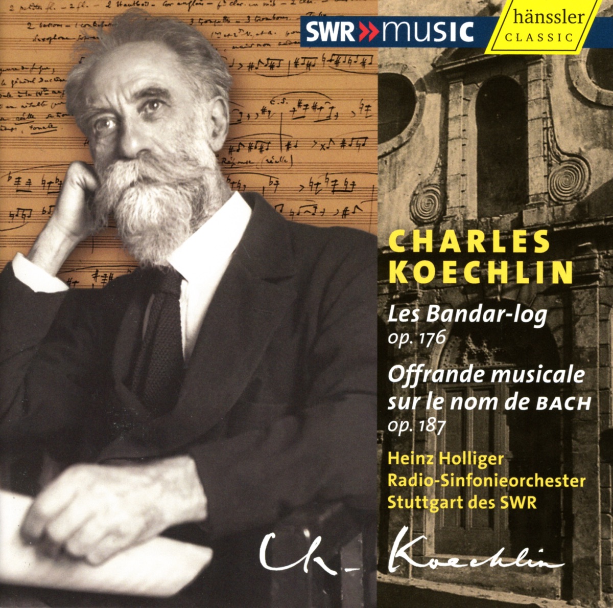 Koechlin, C.: Offrande Musical Sur Le Nom de Bach - Les Bandar-Log cover art