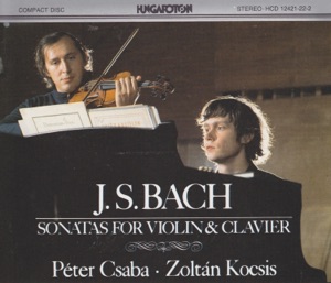 J. S. Bach: Six Sonatas for Violin and Clavier