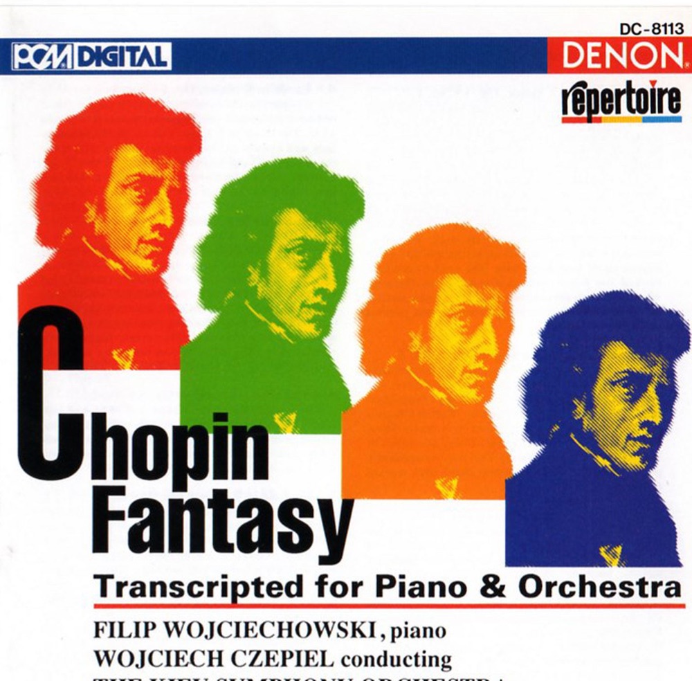 Обложка альбома «Chopin: Fantasy - Transcripted for Piano & Orchestra» — Wojciech Czepiel, The Kiev Symphony Orchestra & Filip Wojciechowski