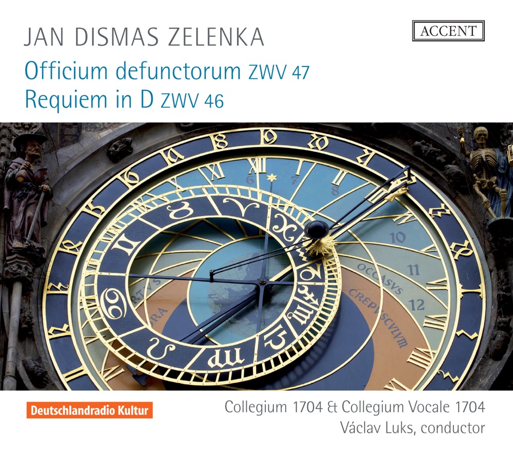 Обложка альбома «Zelenka: Invitatorium, 3 Lectiones, 9 Responsoria - Requiem for Elector Friedrich August I» — Collegium 1704, Vaclav Luks & Collegium Vocale 1704