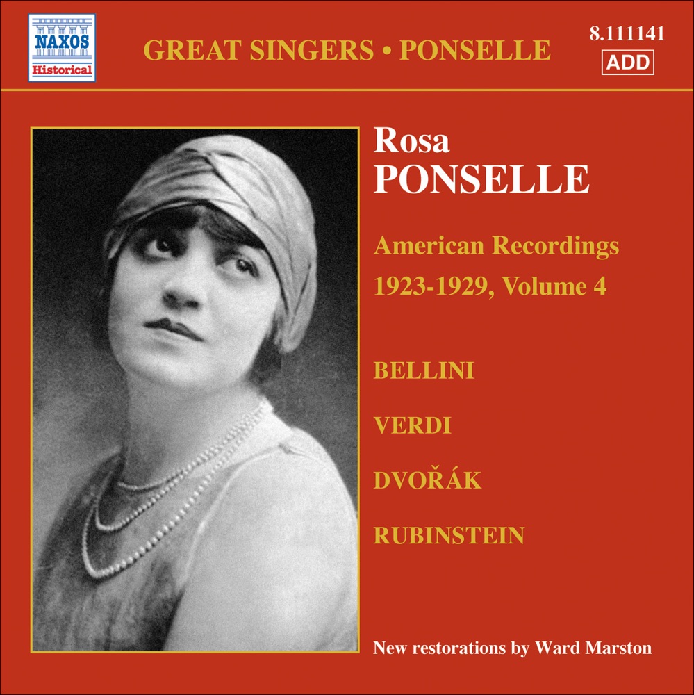 Обложка альбома «American Recordings, Vol. 4» — Rosa Ponselle & The Metropolitan Opera Chorus