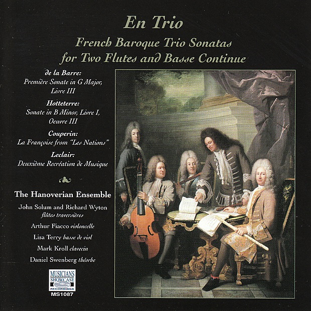 En Trio - French Baroque Trio Sonatas cover art