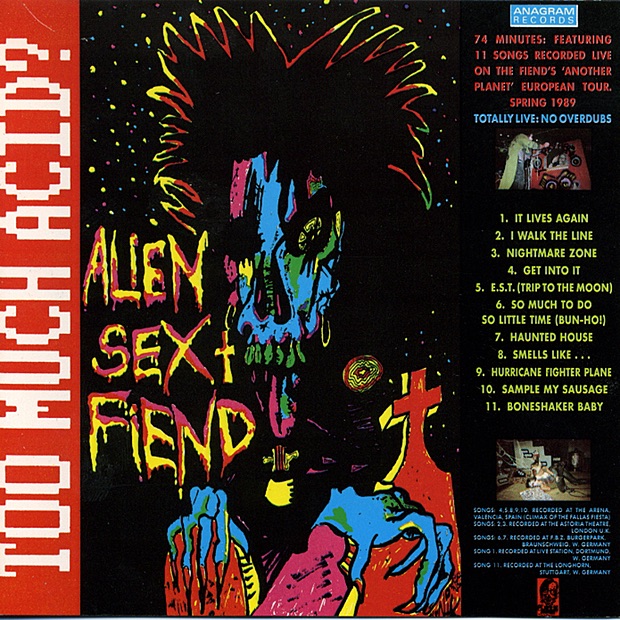 Too Much Acid? (Live Album)