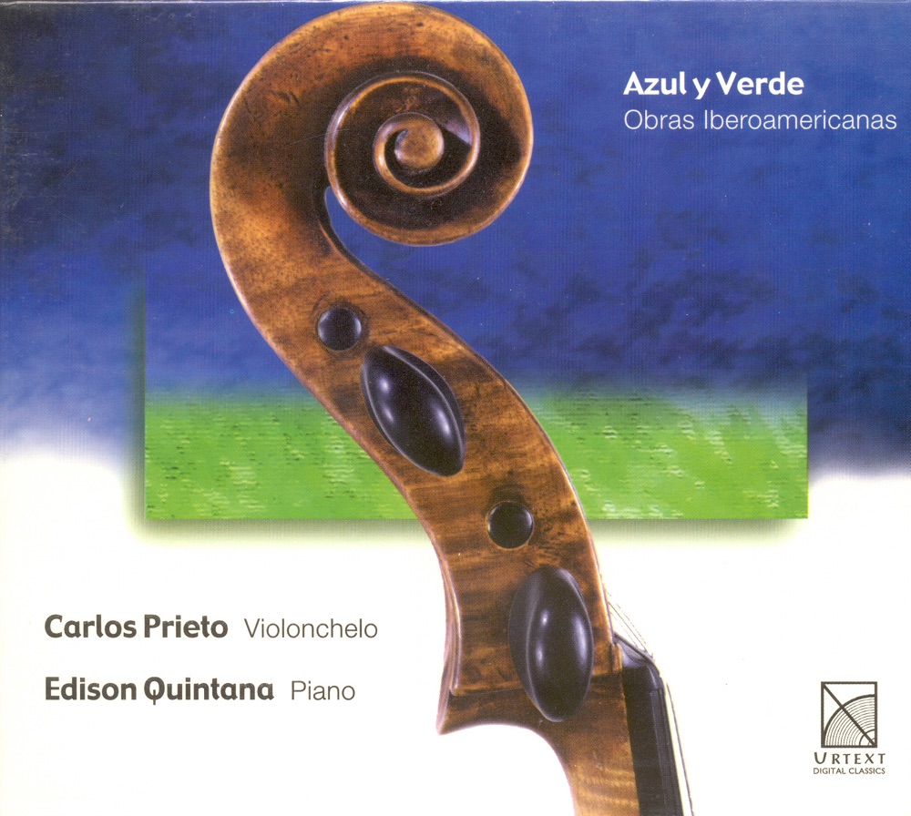 Обложка альбома «Cello Recital: Prieto, Carlos Miguel - Ginastera, A. - Pons, J.L. - Lorenz, R. - Romero, A. - Becerra, G. - Garrido-Lecca, C. - Nin, J.» — Carlos Miguel Prieto & Edison Quintana