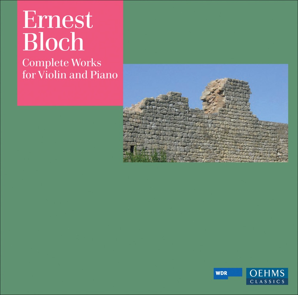 Обложка альбома «Bloch: Complete Works for Violin and Piano» — Latica Honda-Rosenberg & Avner Arad