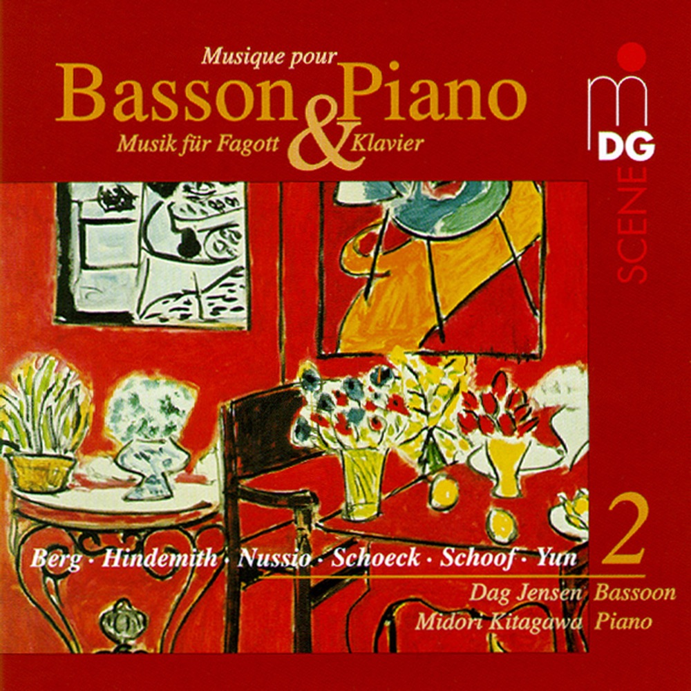 Обложка альбома «Basson & Piano Vol. 2 (Musik für Fagott & Klavier)» — Dag Jensen & Midori Kitagawa