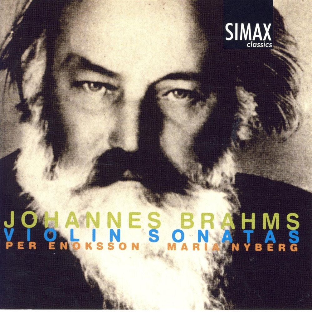 Обложка альбома «Brahms: Sonatas for Violin and Piano» — Maria Nyberg & Per Enoksson