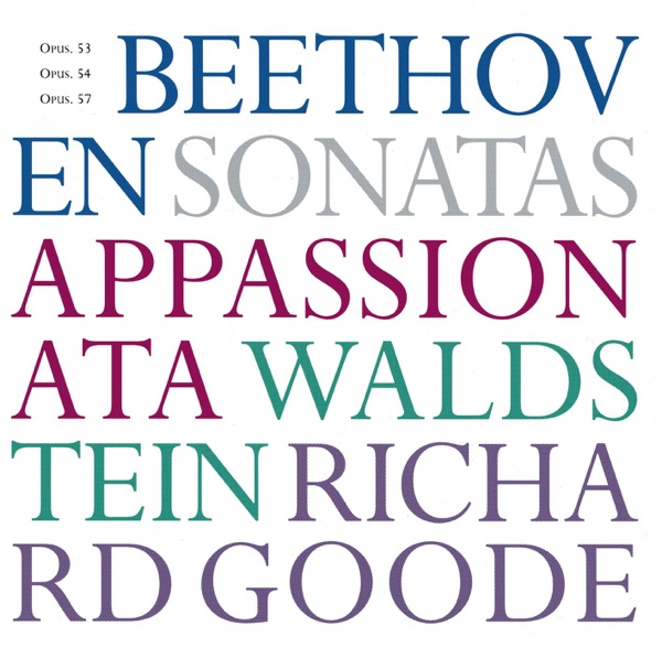Beethoven Sonatas Op. 53 "Waldstein", 54, 57 "Appassionata"