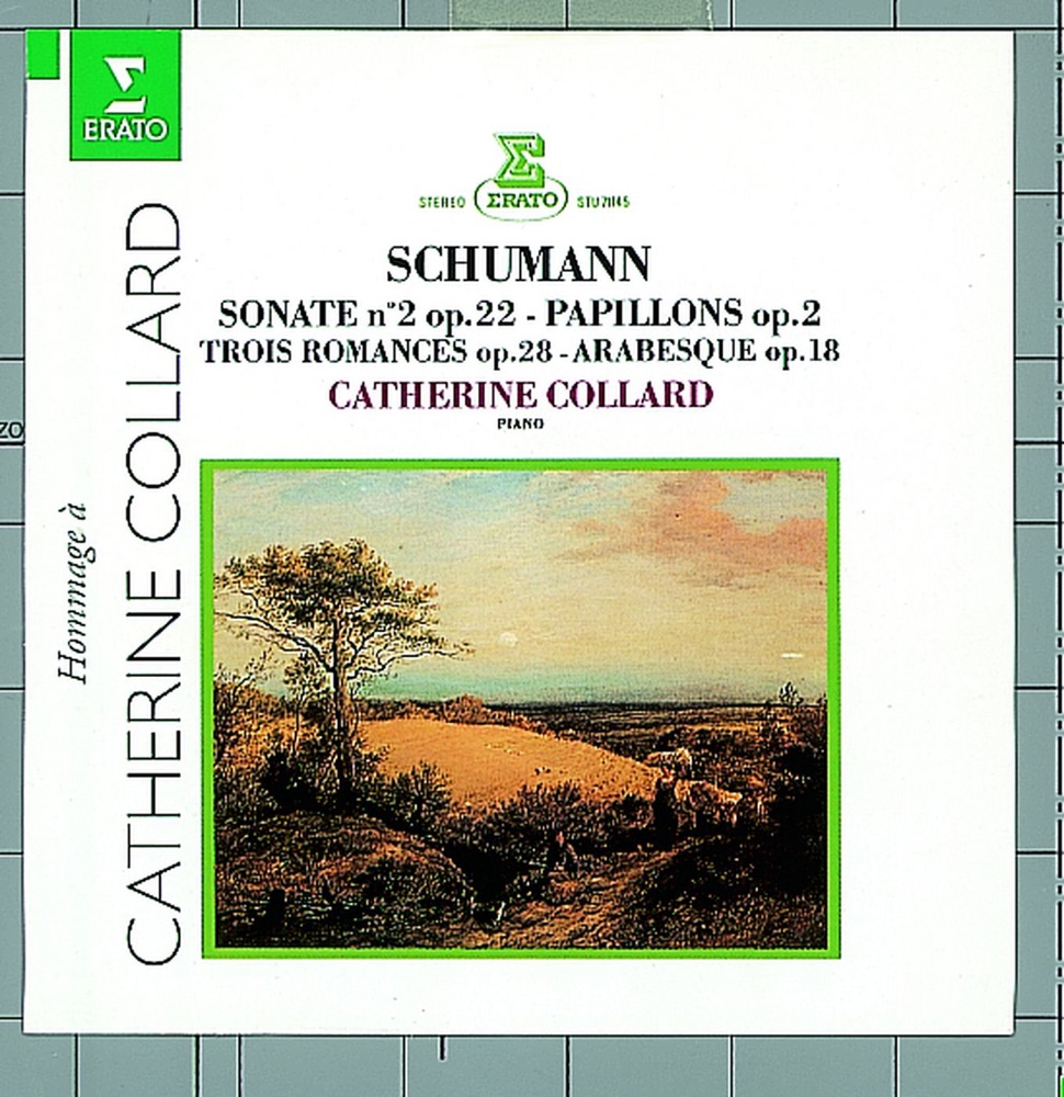 Обложка альбома «Schumann: Piano Sonata No. 2, Romances, Arabeske & Papillons» — Catherine Collard