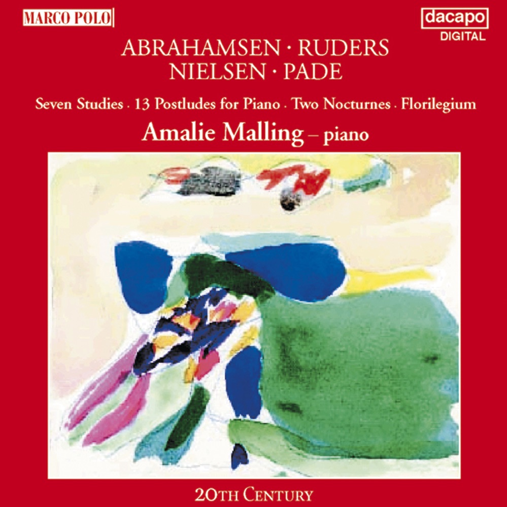 Обложка альбома «Abrahamsen - Ruders - Nielsen - Pade: Piano Music» — Amalie Malling