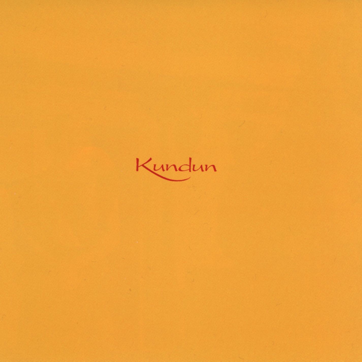 Kundun (Original Motion Picture Soundtrack) by Philip Glass album cover