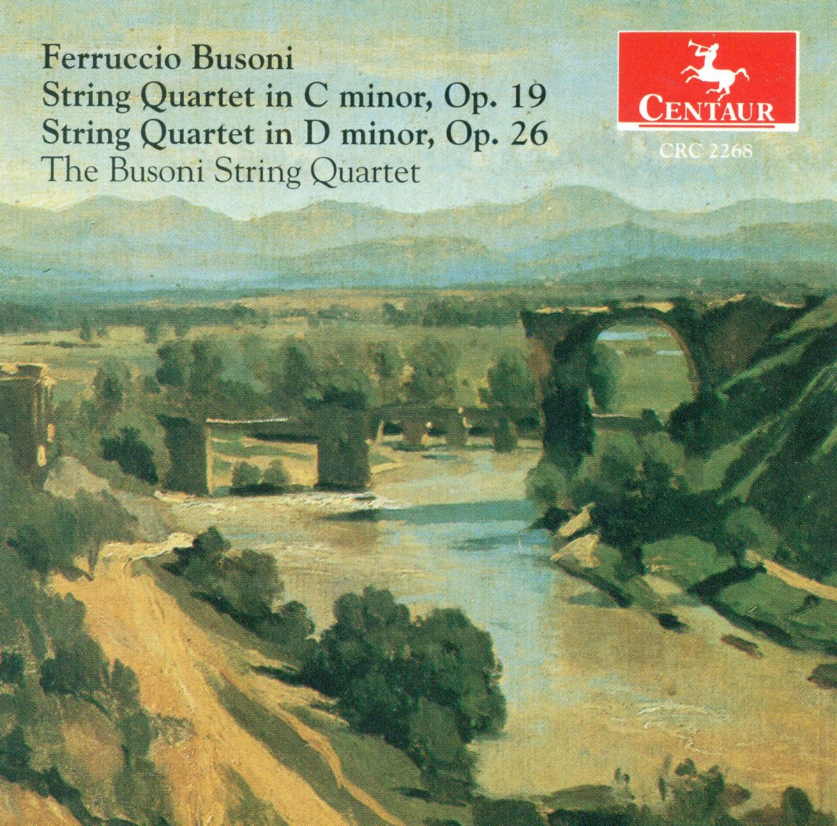 Busoni, F.: String Quartets Nos. 1 and 2 cover art