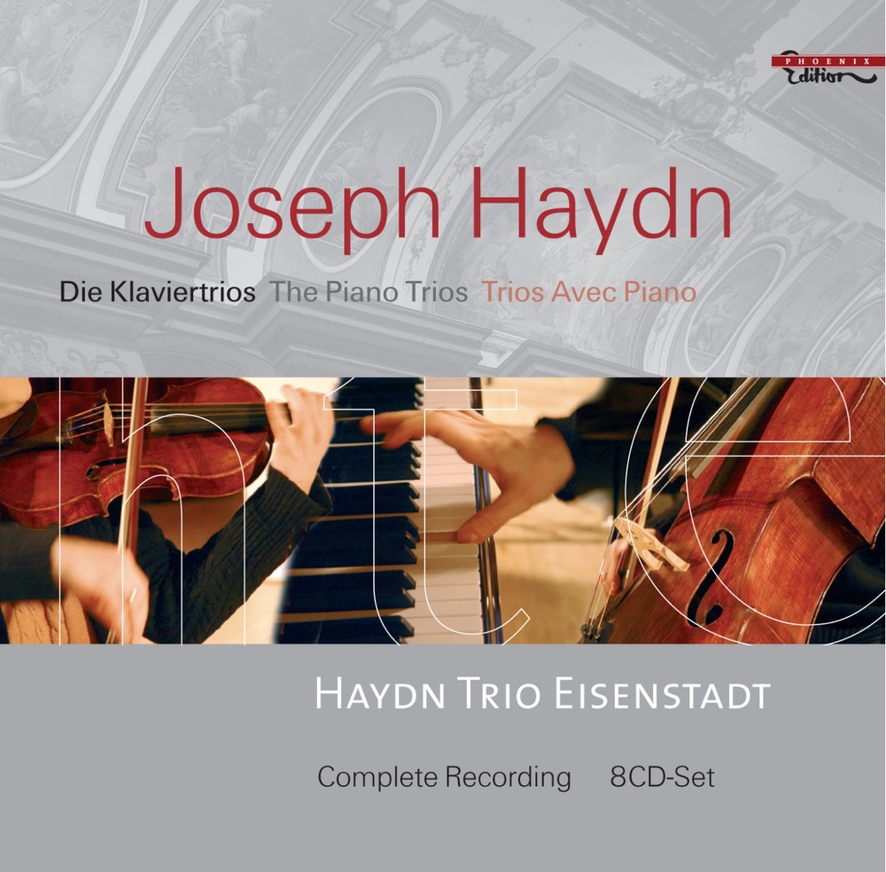 Обложка альбома «Haydn: Piano Trios (Complete) (Haydn Trio Eisenstadt)» — Harald Kosik, Verena Stourzh, Hannes Gradwohl & Haydn Trio Eisenstadt