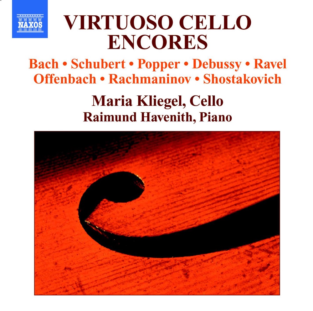 Обложка альбома «Virtuoso Cello Encores» — Maria Kliegel & Raimund Havenith