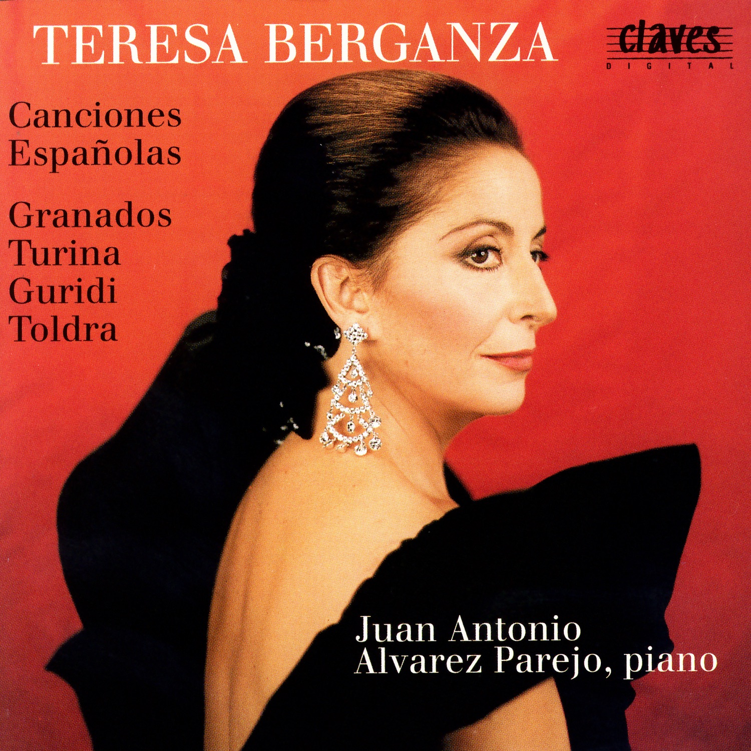 Canciones Españolas: Granados, Turina, Guridi & Toldrá by Juan Antonio Alvares Parejo & Teresa Berganza album cover