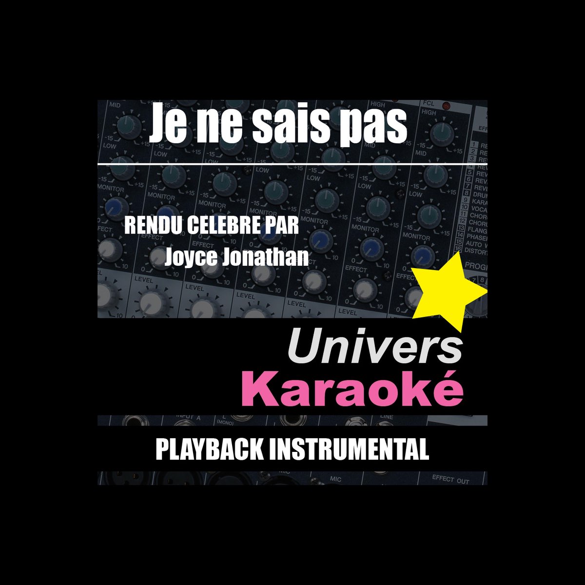 ‎Je ne sais pas (Rendu célèbre par Joyce Jonathan) [Version karaoké