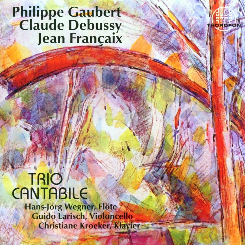 Обложка альбома «Gaubert, Debussy, Francaix: Works for Winds and Strings» — Trio Cantabile