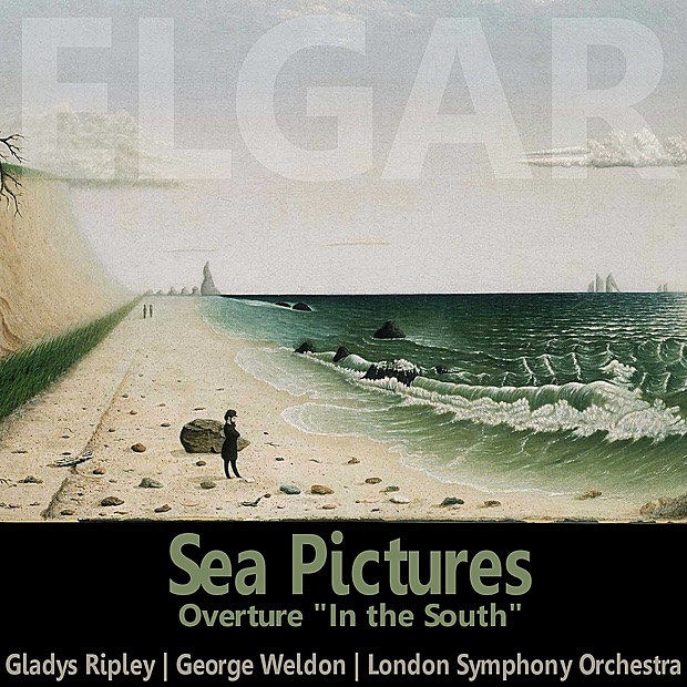 Обложка альбома «Elgar: Sea Pictures & In the South» — Gladys Ripley, George Weldon & London Symphony Orchestra