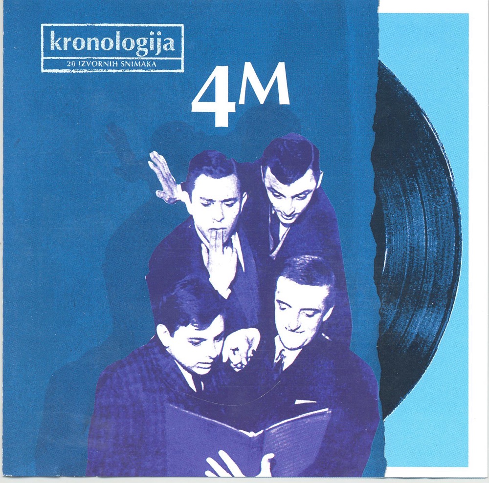 Обложка альбома «Kronologija, 20 Izvornih Snimaka» — Kvartet 4M