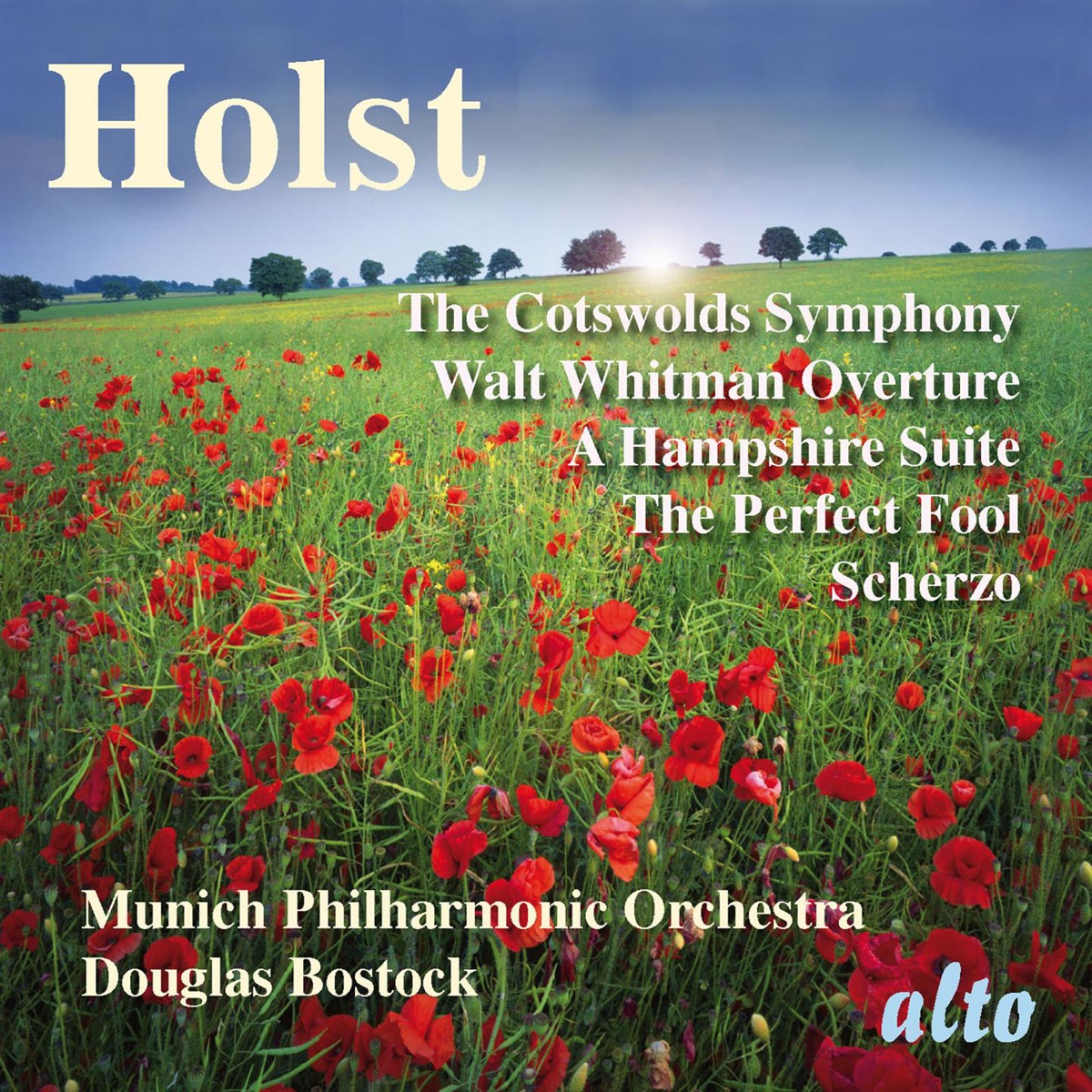 Holst: Cotswolds Symphony, Walt Whitman Overture, and Others cover art