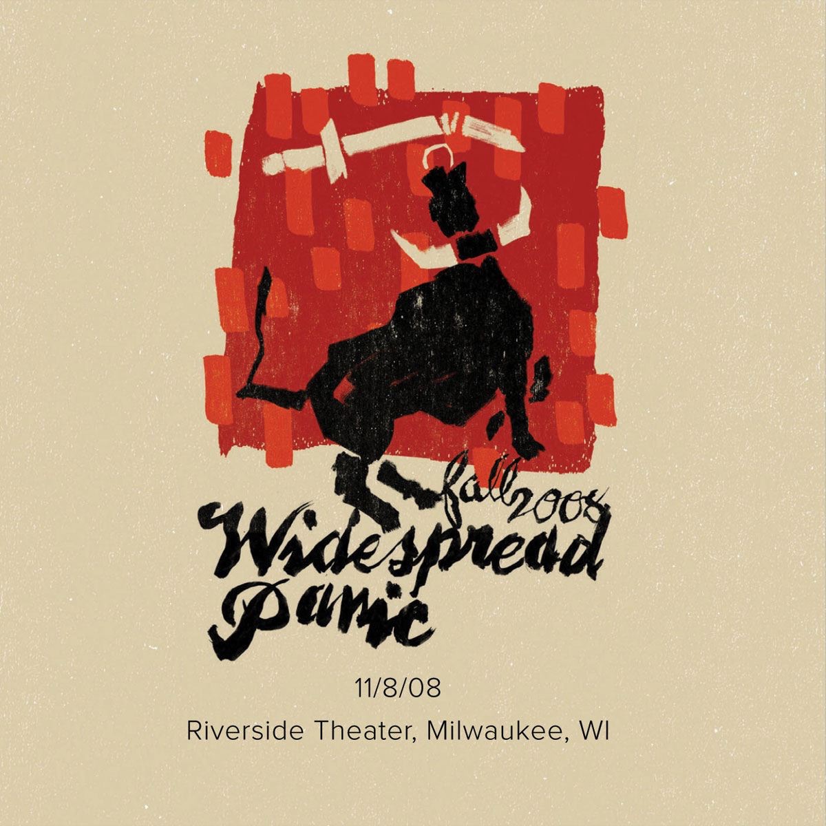 Widespread Panic - 11/8/2008 Milwaukee, WI (Live)