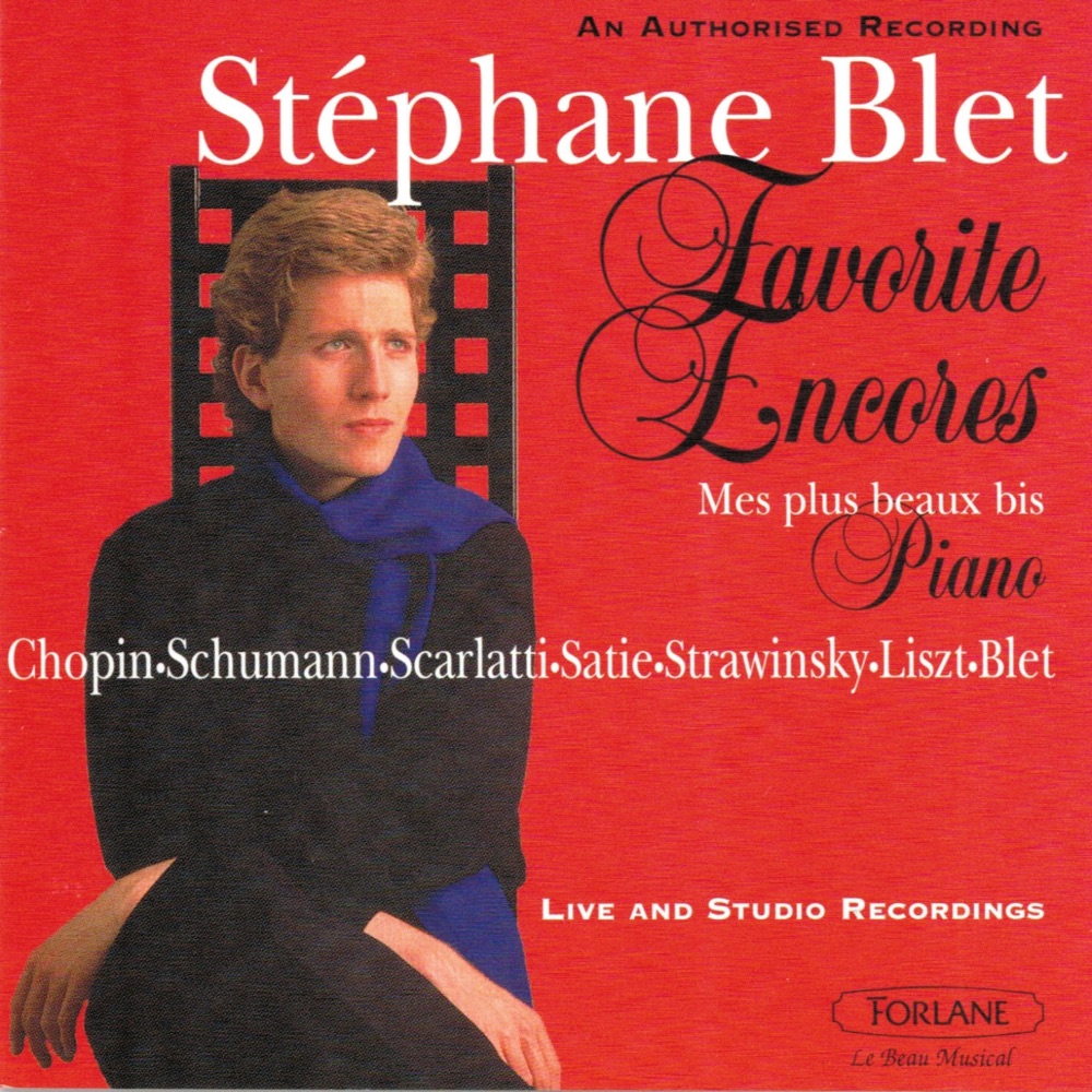 Обложка альбома «Favorites encores, mes plus beaux bis piano» — Stéphane Blet
