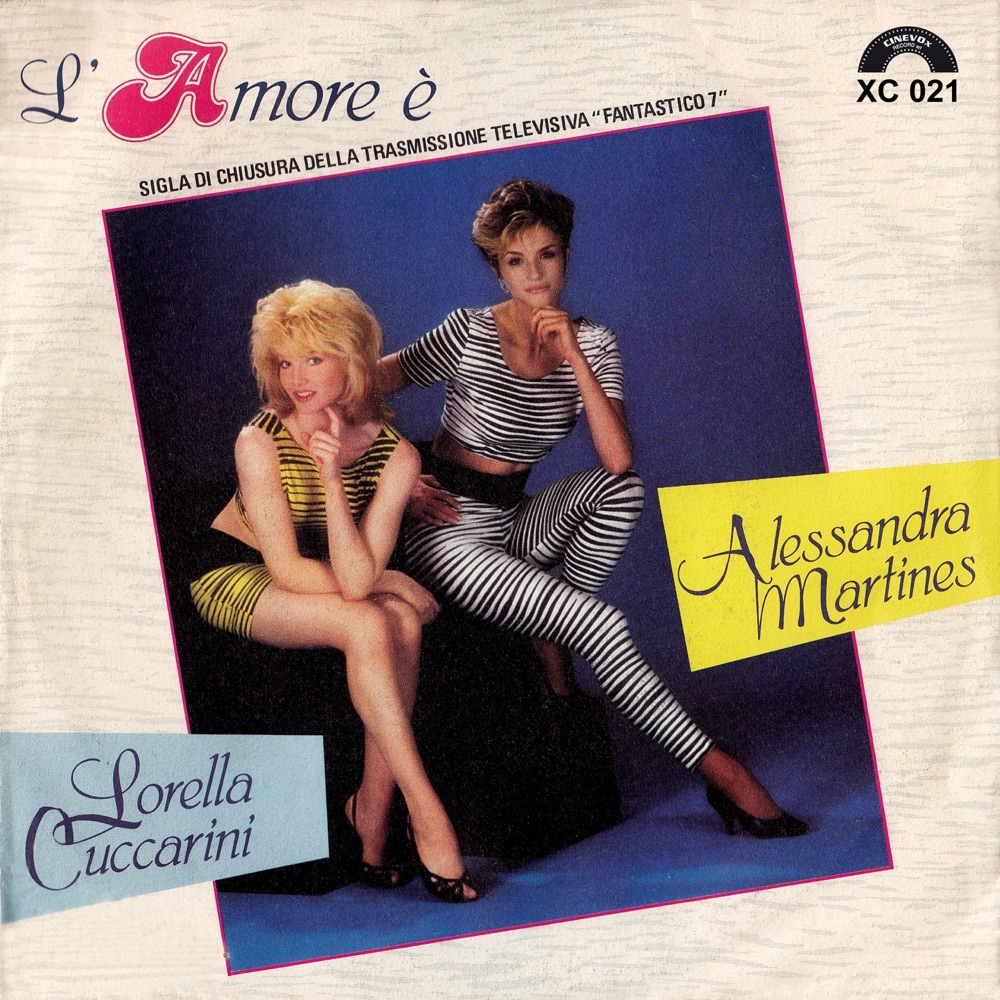 Обложка альбома «L'amore è (feat. Alessandra Martines) - Single» — Lorella Cuccarini