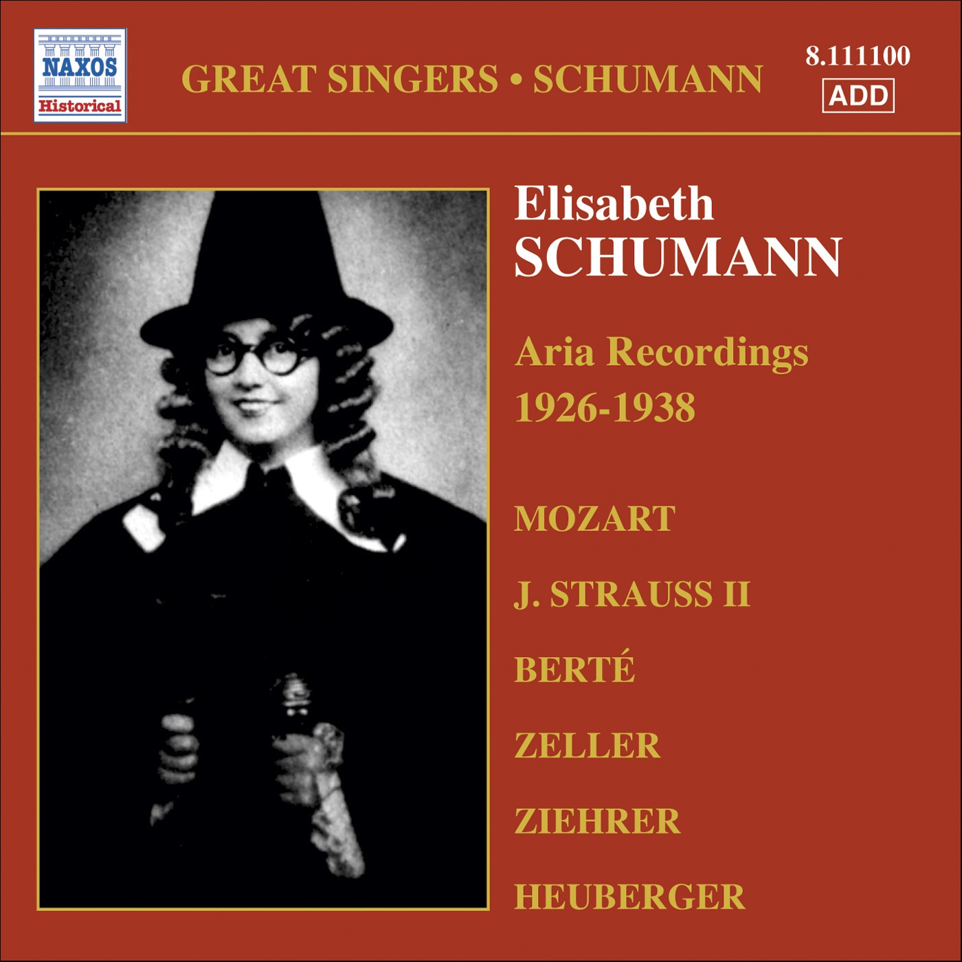 Elisabeth Schumann: Mozart and Viennese Operetta Aria Recordings (1926-1938)