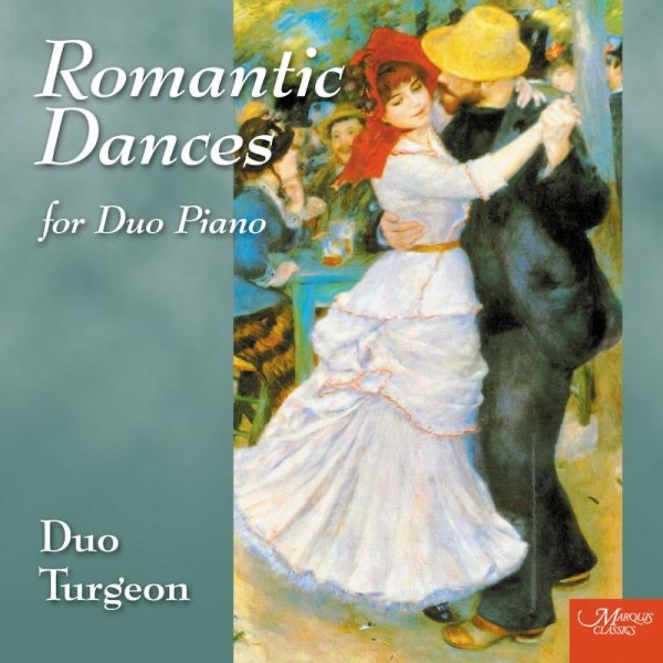 Обложка альбома «Romantic Dances for Piano Duet» — Duo Turgeon