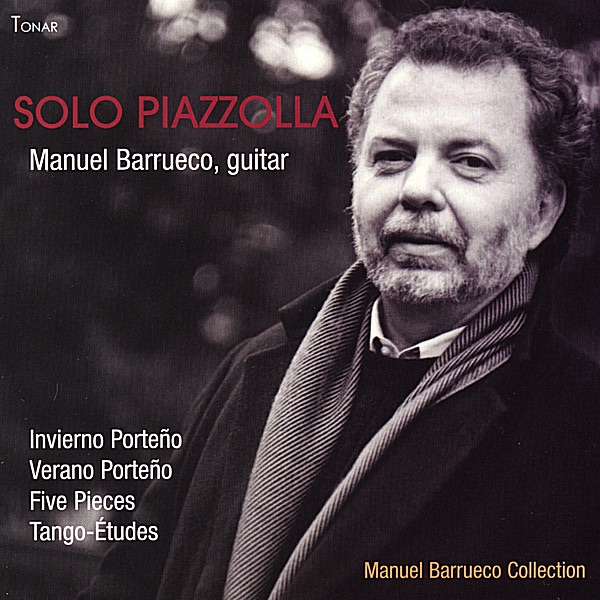 Обложка альбома «Solo Piazzolla» — Manuel Barrueco