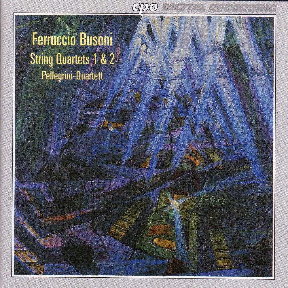 Обложка альбома «Busoni: String Quartets No. 1 and 2» — Pellegrini Quartet