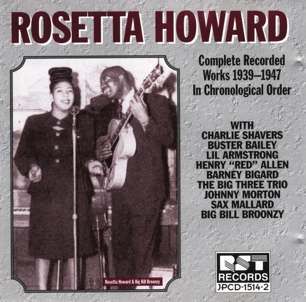 Обложка альбома «Rosetta Howard (1939-1947)» — Rosetta Howard