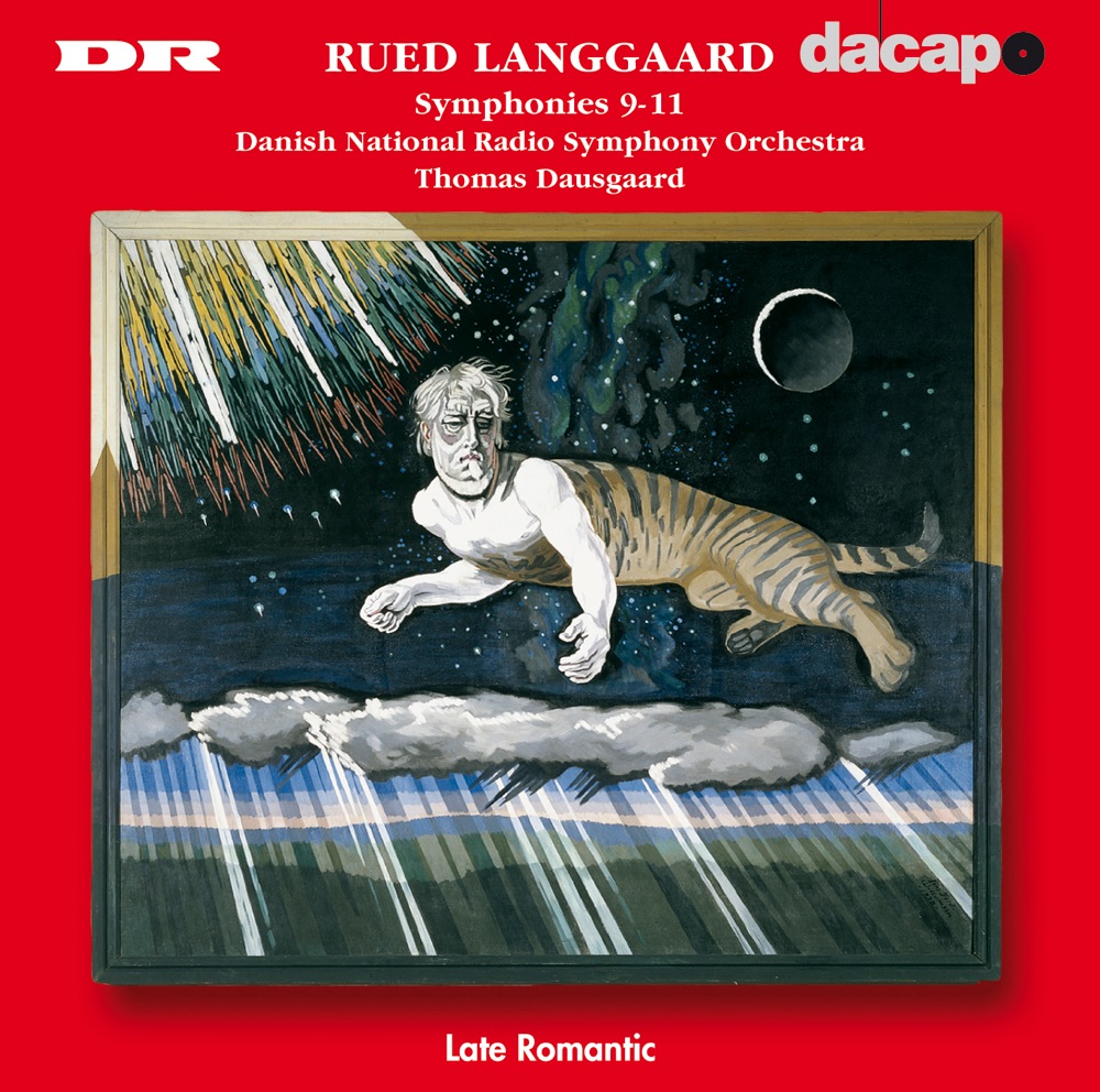 Обложка альбома «Langgaard, R.: Symphonies Nos. 9, "Fra Dronning Dagmars By", 10, "Hin Torden-Bolig" and 11, "Ixion"» — Thomas Dausgaard & Danish National Symphony Orchestra