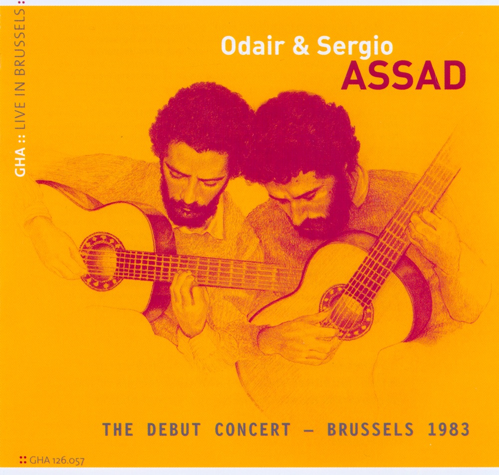 Обложка альбома «Odair & Sergio Assad the Debut Concert - Brussels 1983» — Odair Assad & Sérgio Assad