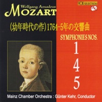 モーツァルト:(幼年時代の作)1764-65年の交響曲