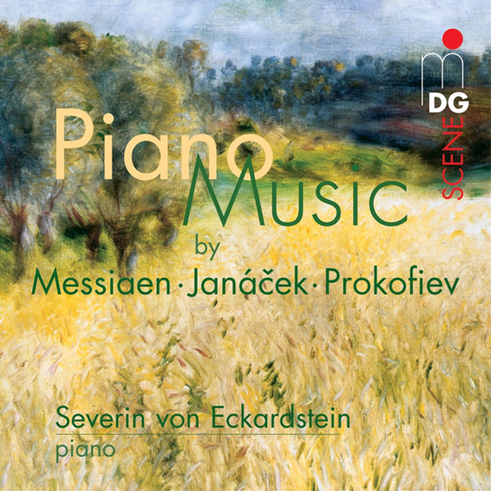 Обложка альбома «Piano Music by Messiaen, Janáček, Prokofiev» — Severin von Eckardstein