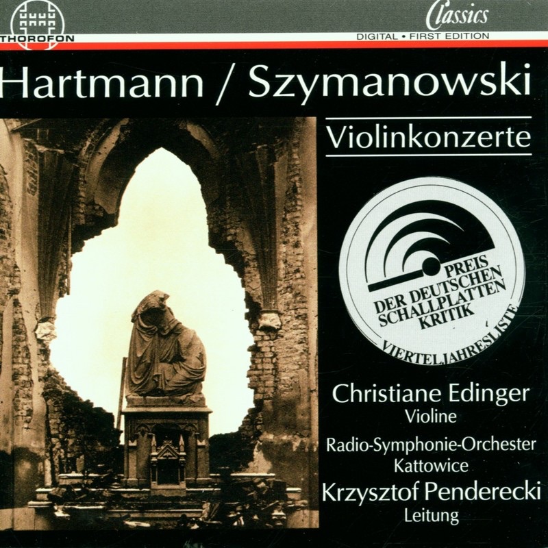 Обложка альбома «Violinkonzerte» — RSO Kattowice & Christiane Edinger