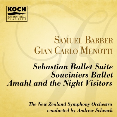 Barber: Souvenirs - Menotti: Amahl and the Night Visitors