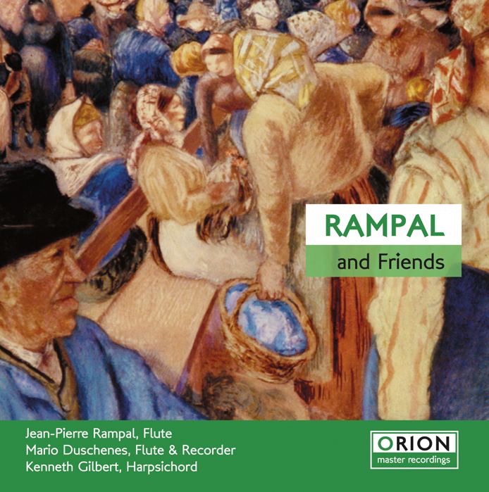 Обложка альбома «Rampal and Friends» — Jean-Pierre Rampal, Kenneth Gilbert & Mario Duschenes