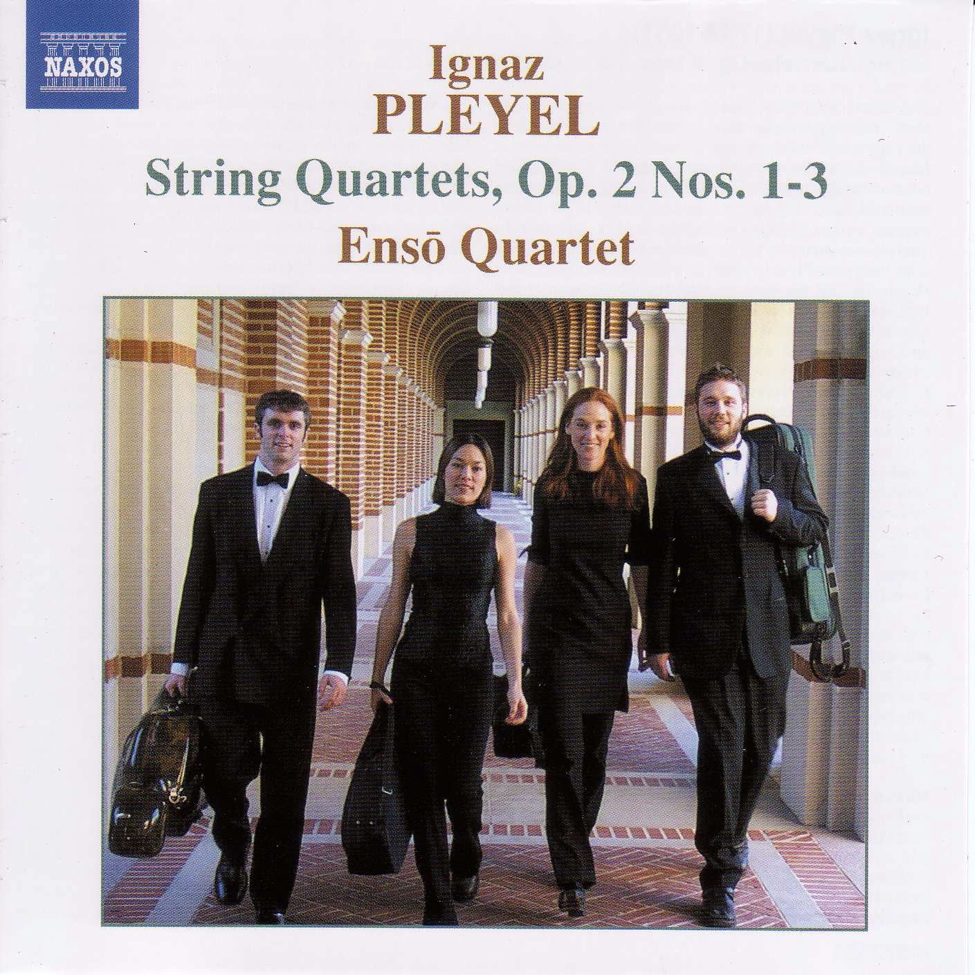 Pleyel: String Quartets, Op. 2, nos. 1-3