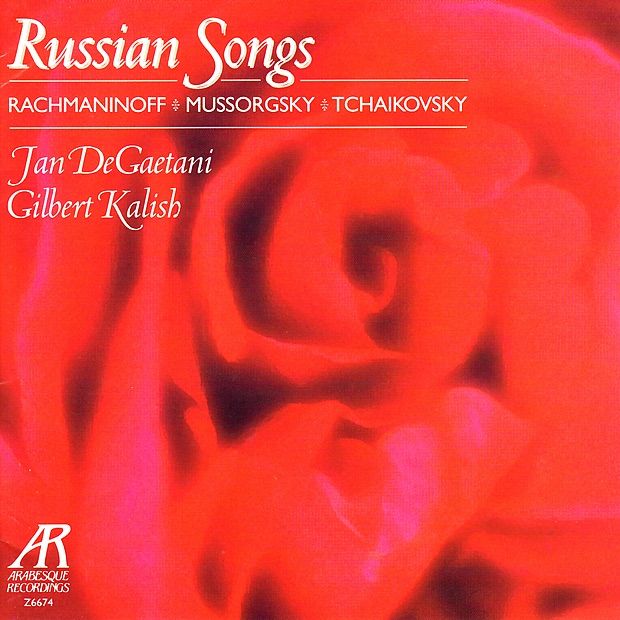 Обложка альбома «Rachmaninov, Mussorgsky & Tchaikovsky: Russian Songs» — Jan De Gaetani & Gilbert Kalish