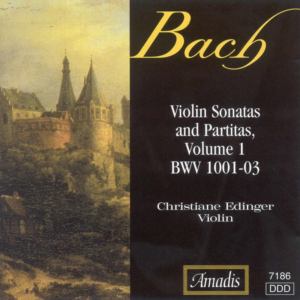 Обложка альбома «Bach: Sonatas and Partitas for Solo Violin, Vol. 1» — Christiane Edinger