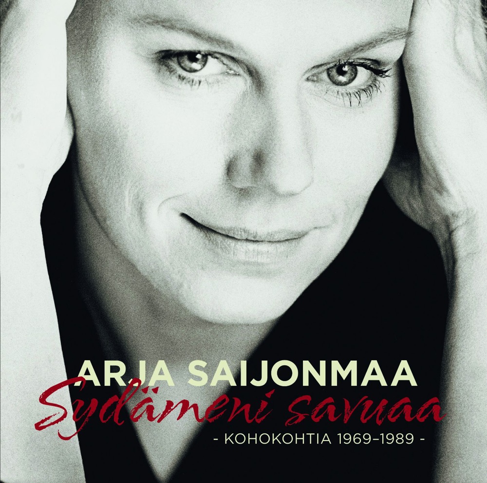 Обложка альбома «Sydämeni savuaa - Kohokohtia 1969-1989» — Arja Saijonmaa