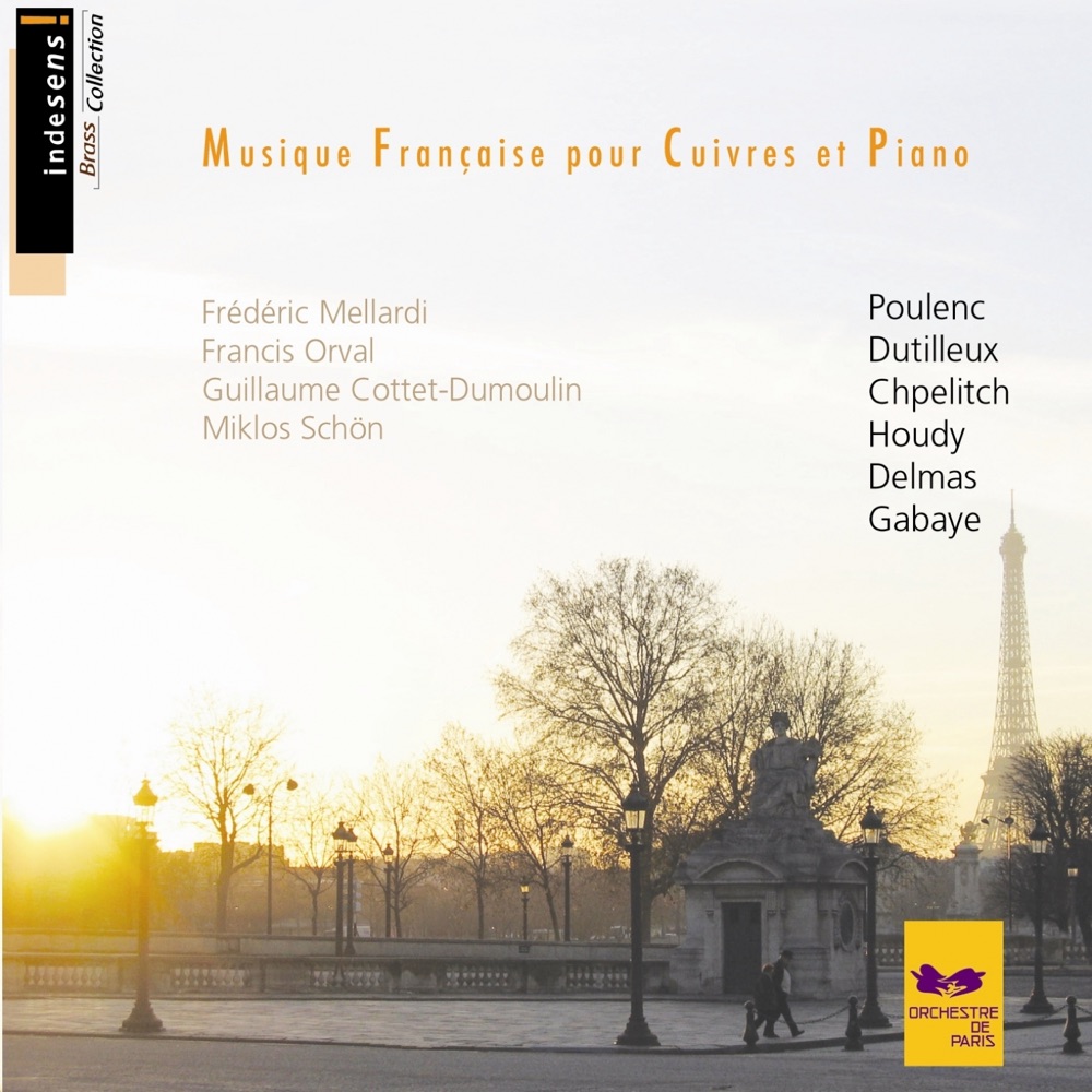 Обложка альбома «Poulenc : French Music for Brass and Piano» — Frederic Mellardi & Francis Orval